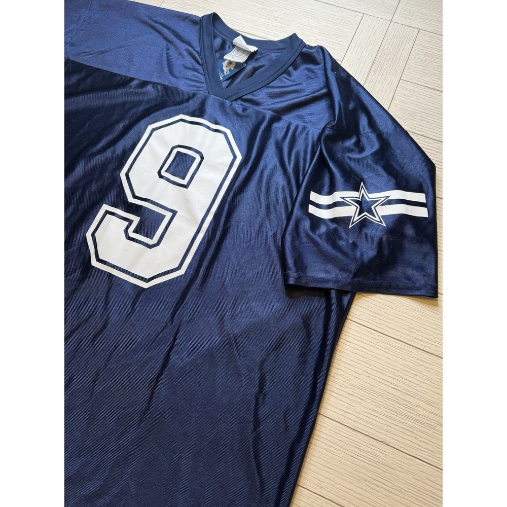 Dallas Cowboys NWT Authentic Apparel 9 Tony Romo Football‎ Jersey Blue Size XL - Picture 2 of 7